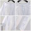 Korean Style White Cotton Shirt Women Summer Round Neck Casual Loose Fit Short Sleeve Top