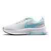 Nike Air Zoom Arcadia Synthetic Leather Comfortable Fabric Non-Slip Wear-Resistant Breathable Low-Top Running Shoes Kids Sneaker White Blue CK0715-014