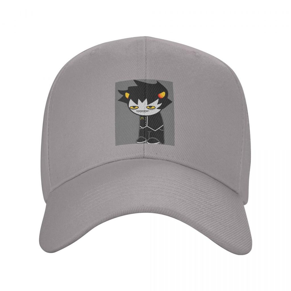 Homestucks Manga Karkat Vantas Print Baseball Caps Snapback Men Women Hats Adjustable Cap Sports Baseball Hat Casquette