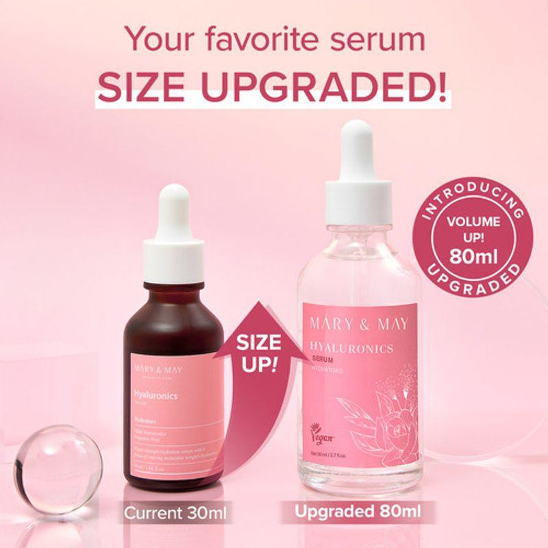 [Mary&May] *size up* Hyaluronics Serum 80ml