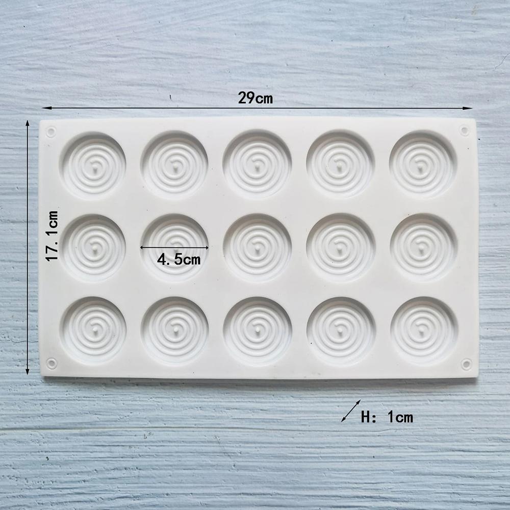 Silicone Baking Pan Mold Mini Bread Madeline Loaf Mousse Cake Dessert Cookies Chocolate Heat-Resistant Mold  Baking Tool