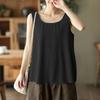 ZANZEA Women Casual Round Neck Summer Sleeveless Tank Tops