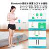 Bluetooth Body Composition Smart Health Smartphone 2026 New Home High Precision Measures Metabolic Fat Japanese App Japanese Instruction Manual Slim
