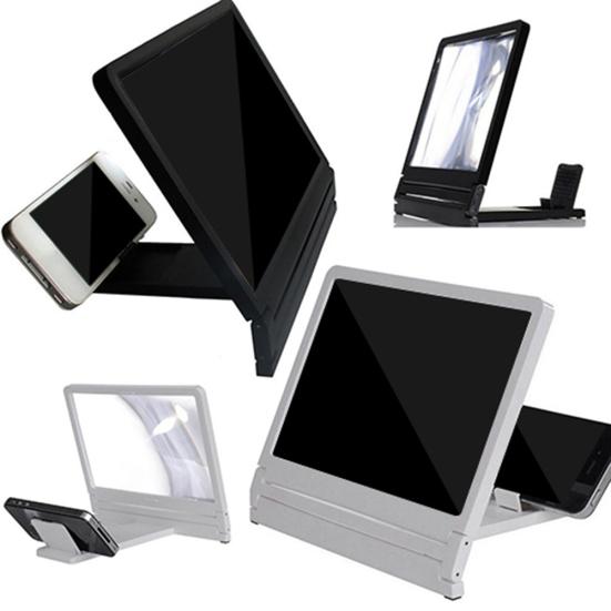 Screen Magnifier Bracket 3 Times Enlarge Stand for Smartphone Portable Tool