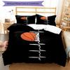 3pcs Basketball Bedding Set Duvet Cover Closure Includes 1 Duvet Cover & 2 Pillowcases, Soft and Comfortable for All Seasons.