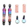 1 Pair RC Shock Absorber Kit Damper with Offset Caps Springs Remote Control Car Parts Aluminum Alloy Large Caliber