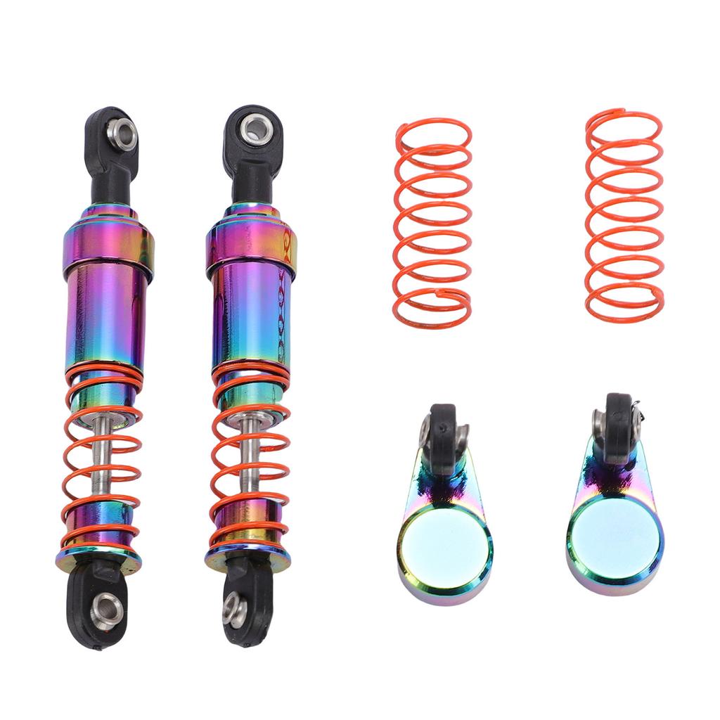 1 Pair RC Shock Absorber Kit Damper with Offset Caps Springs Remote Control Car Parts Aluminum Alloy Large Caliber