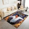 Golden Elvis Anniversary Floor Mat Design for Dining Room Study room Entryway Balcony Antislip Carpet Anime Office Decor Wedding Party Gift