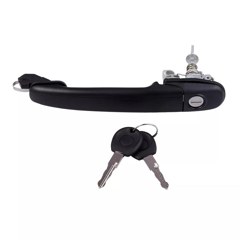 Right Front Door Handle and Lock Cylinder with Keys for Sharan 6N1 6V2 6V5 for Galaxy Alhambra OEM 6N0837207