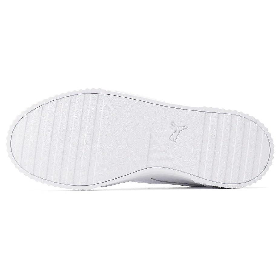 (WMNS) PUMA Carina Leather 'White Black Rosewater' Women's 370325-23