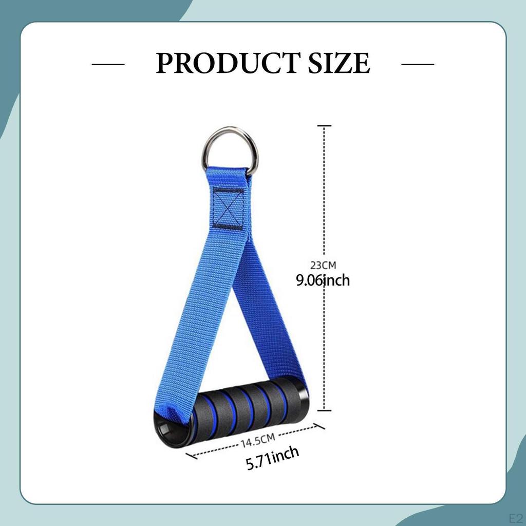 2 Pieces Resistance Band Handles Machine for Pull Down Home