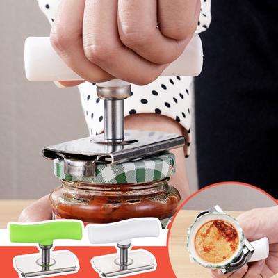 Abridor de Latas Mango Ergonómico Cómodo Ajustable Cocina Manual Abridor de Tapas de Pescado Enlatado Herramienta de Cocina Gadget de Cocina
