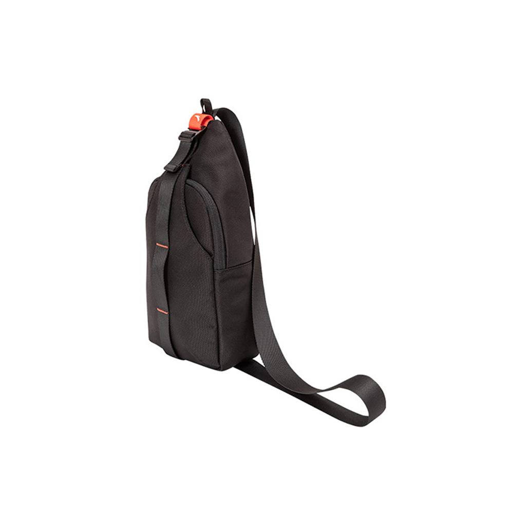 New Anta Variety Training Collection Nylon Spell PU Sling Bag Unisex Basic Black 192217133-1