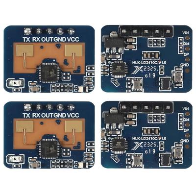 1/3PCS SM Hi-Link HLK-LD2410  LD2410C 5V Mini FMCW 24G Smart Human Presence Status Sensor Radar Module Consumer Electronic