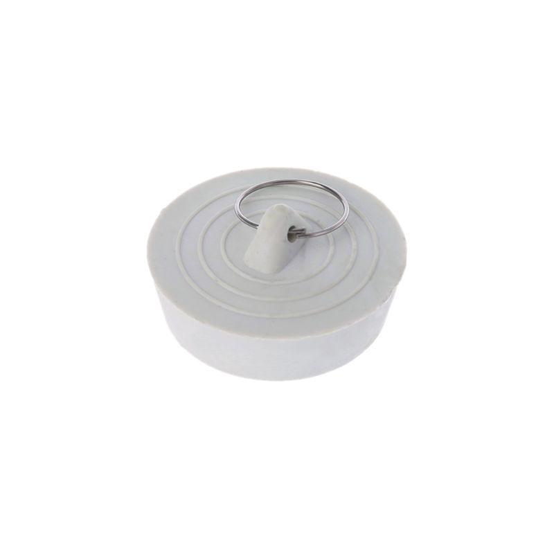 3 Bouchons De Vidange En Silicone Universels - Noir, Blanc, Gris Pour Évier, Baignoire, Douche Anti-Odeur