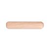 50pcs Cabinet Drawer Round Fluted Wooden Craft Dowel Pins Rods (M6*30)