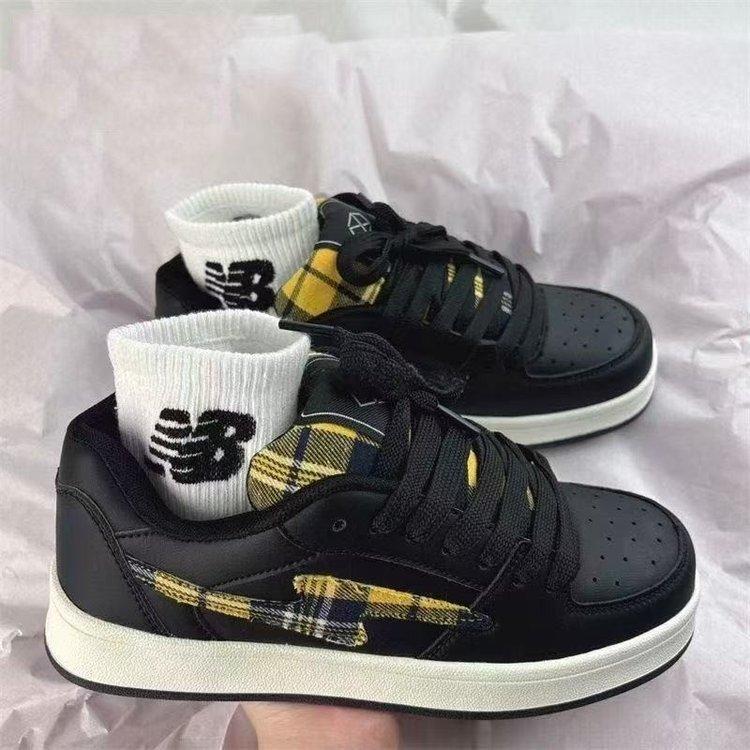 

Модные черно-красные кроссовки, ретро повседневная обувь, парные универсальные кроссовки, мужские и женские спортивные 44