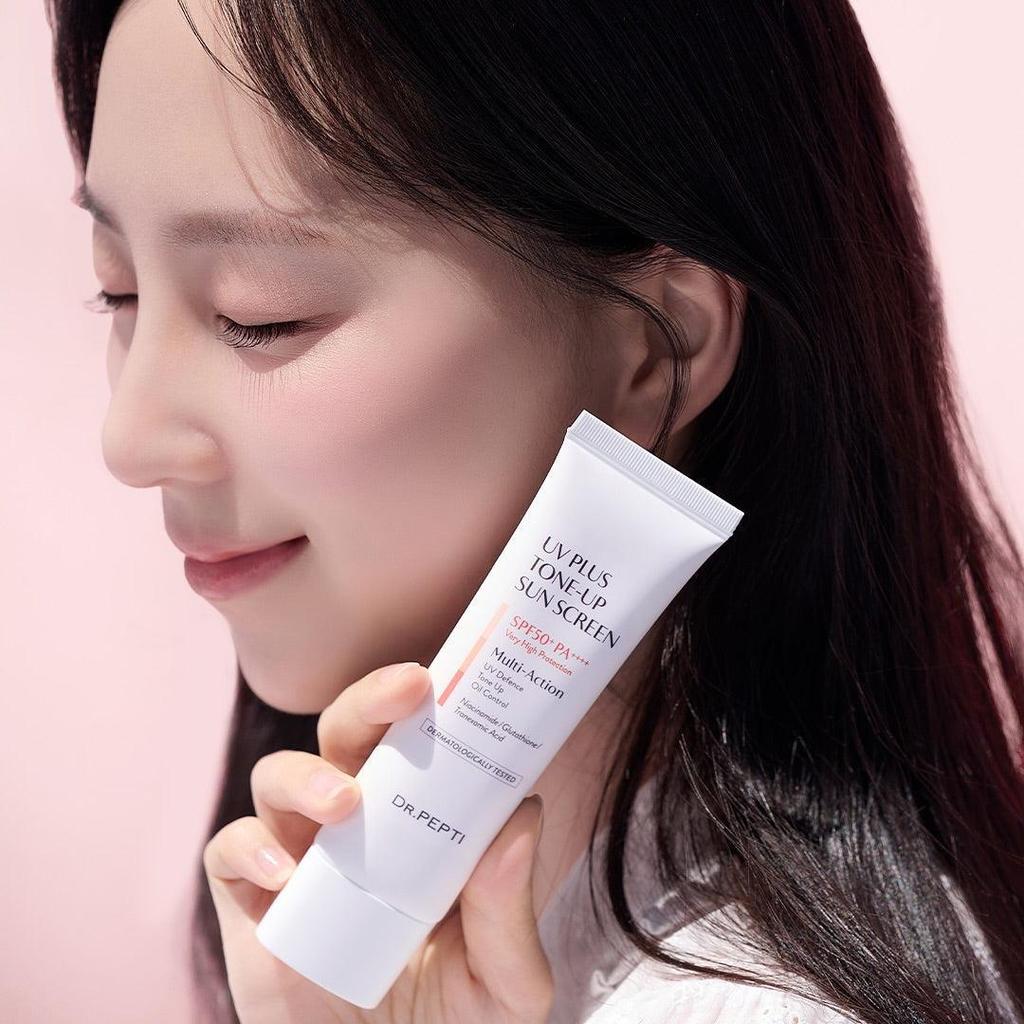 Dr.Pepti Krem przeciwsłoneczny UV Plus Tone-Up SPF 50+ PA++++ 50ml