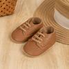 British Style Baby Walking Shoes: Spring & Autumn Casual Footwear for 0-1 Year Olds