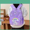 Unicorn Childrens Bag Nylon Backpack Printed Student Cartoon Backpack Cute