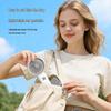 Portable USB Rechargeable Handheld Desk Fan & Phone Holder