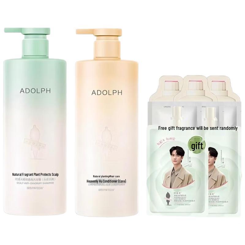 

Adolph Natural Plant Fragrance Shampoo & Conditioner Set