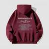 Retro American Hoodie Couple with Hooded Jacket Ladies Autumn and Winter New Casual and Comfortable Sweatshirt