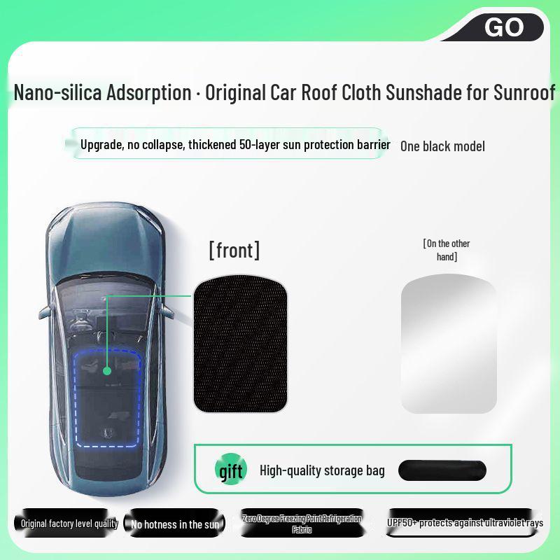 Compatible Sunroof Sunshade for Xiaomi SU7 Yu7 Pro/Max: Panoramic Roof Heat Insulation and Sun Protection