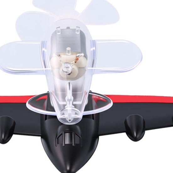 Yousheng Wind-Powered LED Rain Visors for Side Mirrors Anti-Glare Anti-Fog Rearview Mirror Covers with Airplane Decor Easy Adhesive Installation