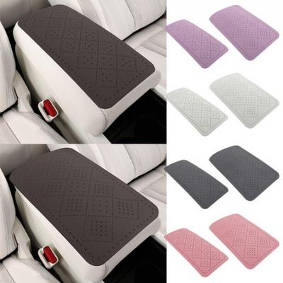 Car Armrest Box Pad Cover Center Console Protector Mat Auto Interior Accessory