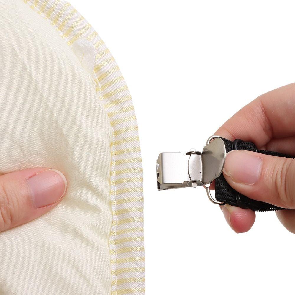 Nylon Bed Sheet Holder 12 Clips Fixing Strap Grippers Fasteners Cover Mattress Clip  Blankets
