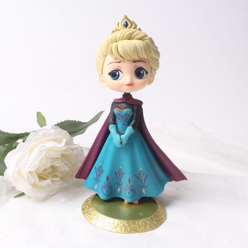 Enchanting Frozen Princess Elsa Anna Sofia Mini Figures Pvc Miniatures For Kids Fans
