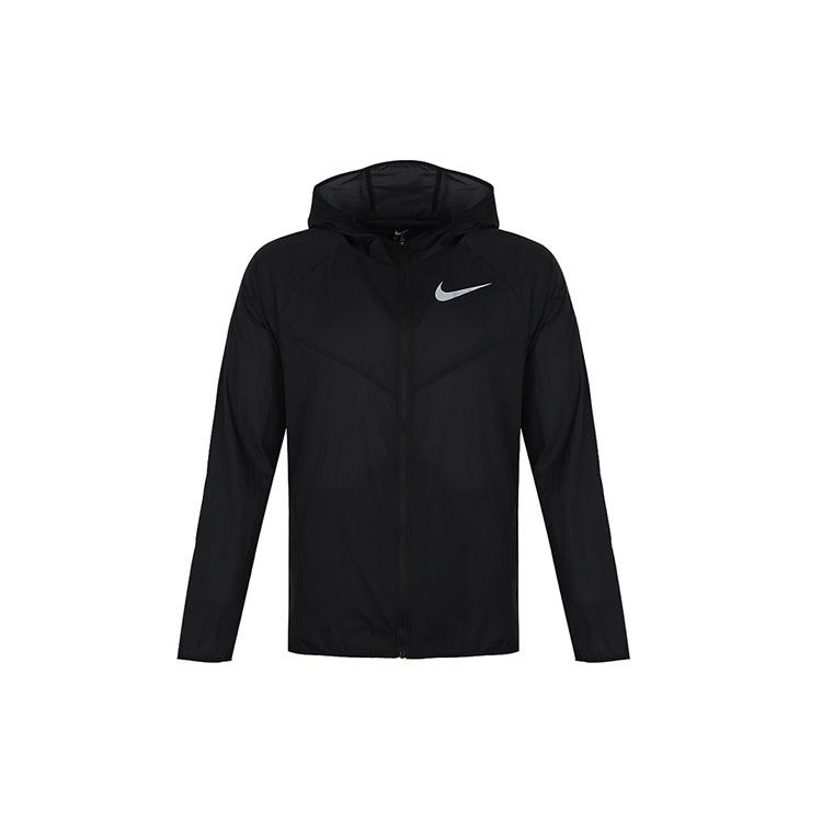 Nike WindRunner Running Sports Windproof Jacket Black Men s AR0258-011 M