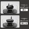 CB Japan Heat-Resistant Glass Canister 1000ml Airtight Storage Large Size Atomico