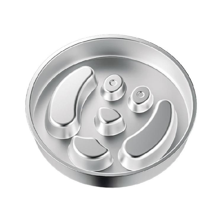 Slow Feeder Dog Bowl Fun Bloat Stop Pet Bowl for Fast Eater,Slows Down Pet Eating Stainless Steels Dog Food Bowls
