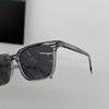 New Designer Square Sunglasses Women Men Ocean Color Shades Sun Glasses Female Fashion Rectangle Rivet Glasses