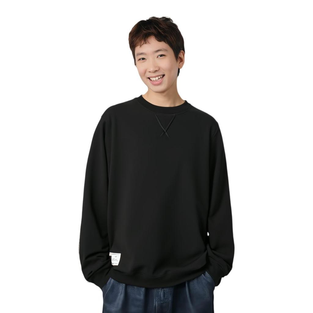 Li Ning Sports Life Collection Sweatshirt Men's Black AWDT073-4