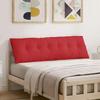 Back Cushion Red 160 X 19 X 50 Cm Fabric