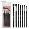 7pcs Eye Shadow Makeup Brushes Set Natural Animal Horse Pony Soft Hair Cosmetics Blending Smudge Shader Brush Beauty Kit