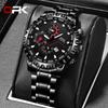 OPK 8128 Business Men’s Dress Wristwatch Fashion Waterproof Calendar Stainless Steel Luxury Classic Watch for Man