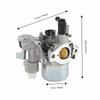 Siliver Carburetor Carb for Subaru Robin EX17 EX 17 Moteur 277-62301-50 Engine Maintenance