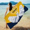 Hip Hop Group Wu TangS Bath Towel Microfiber Soft Water Absorbing Breathable For Girl Kids Decorative Cartoon Beach Towel
