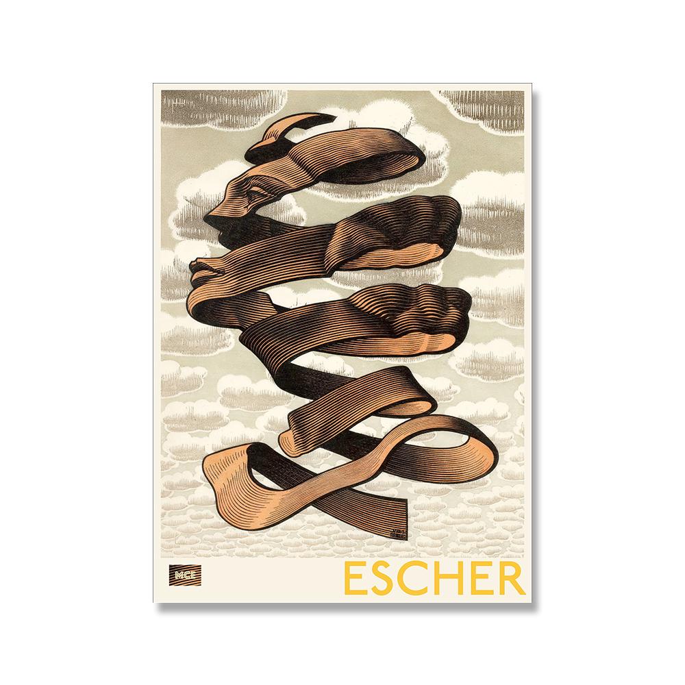 

М.К.. Эшер Сюрреалистическое искусство Выставка абстрактный постер холст печать художественное произведение холст картина настенное искусство картина для комнаты домашний декор 70x100cm No Framed