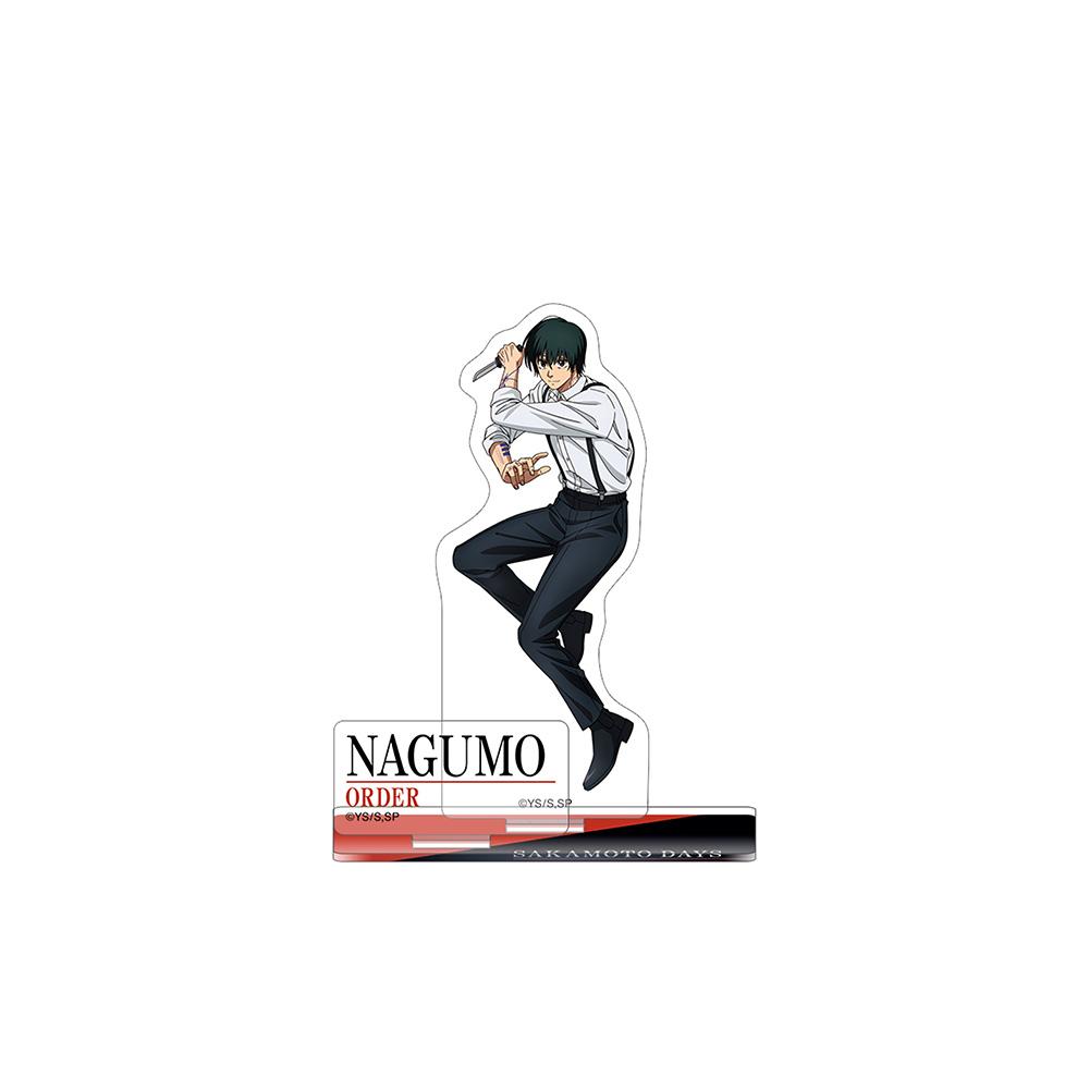 SAKAMOTO DAYS Taro Sakamoto Shin Asakura Lu Shaotang Heisuke Mashimo Yoichi Nagumo Double insertion Acrylic Stand Desktop Decor 15 cm