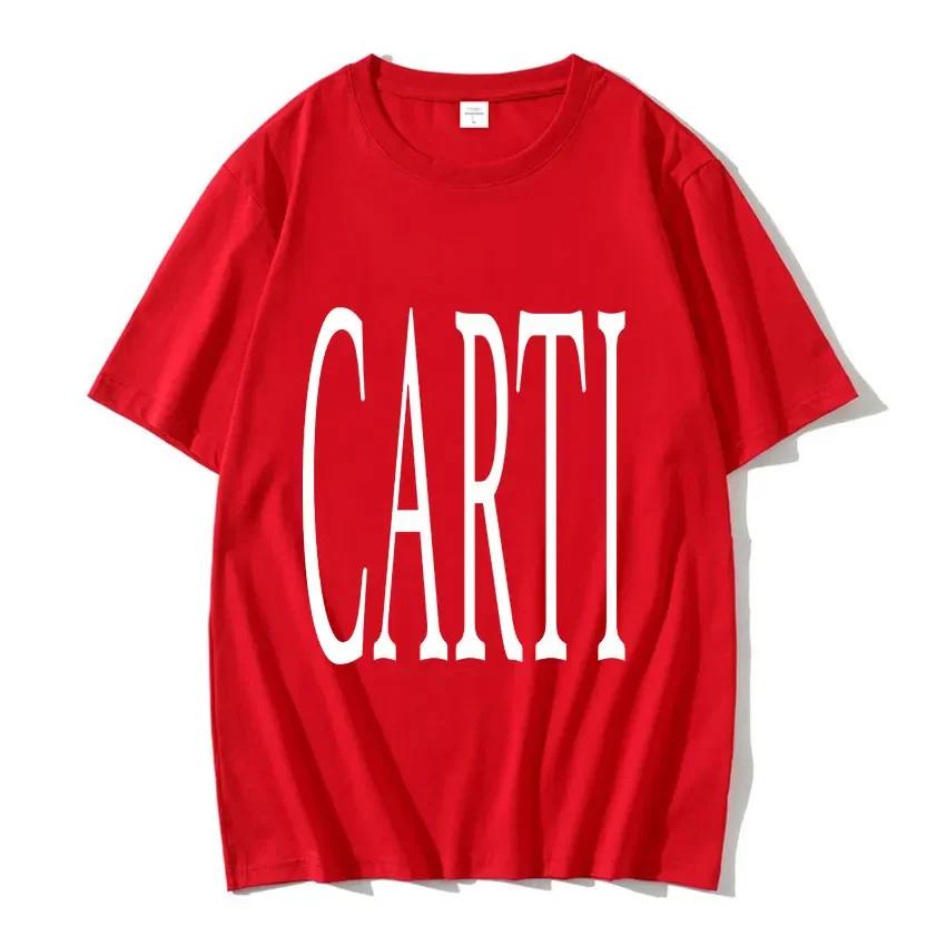 Rapper Playboi Carti T Shirt Big Font V As Seen on Carti Print Graphic Tshirt Unisex Hip Hop 100 Cotton Oversized Tees Streetwear
