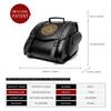 Retro Harley Motorcycle Tail Bag Pu Leather Large Capacity Knight Rear Seat Luggage Bag Modification Accessories
