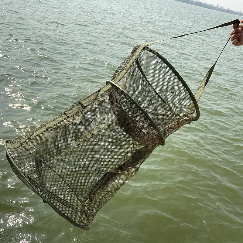Collapsible Fishing Net Shrimp Fish Trap /Carp /Eels Traps Fishing Net - Perfect Fishing Tackle for Outdoor Enthusiasts
