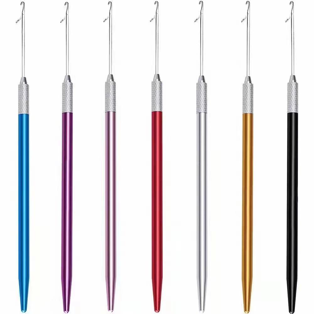 

Специальный металлический крючок для наращивания волос с язычком - Инструмент для парикмахерской для париков и перьев