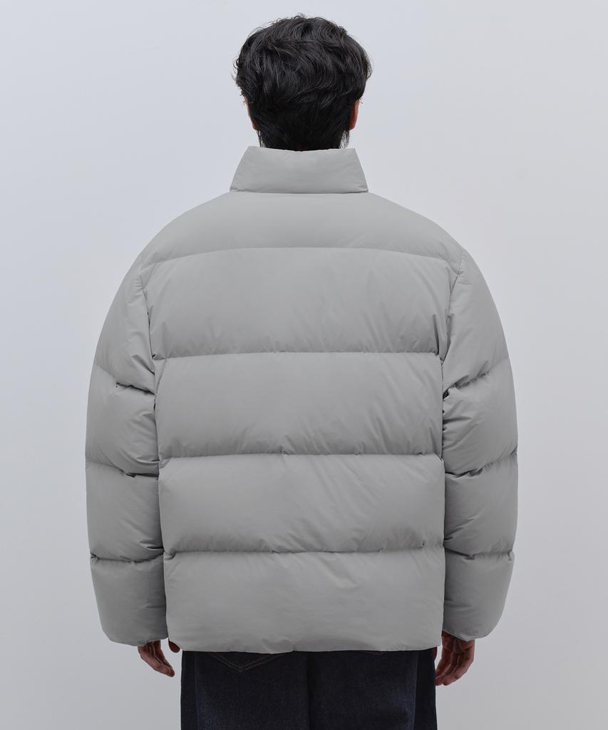 Musinsa Standard Snap Down Short Padded Jacket [Light Grey]