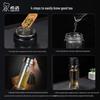 XENO XN-7095 320ml Double-Layer Tea Infuser Glass Bottle